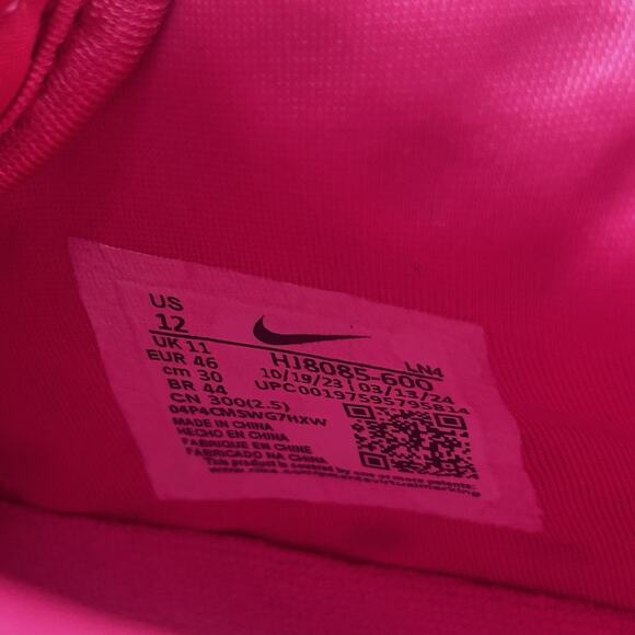 Nike LeBron 21 “EYBL Peach Jam” Players Edition HJ8085-600 Men’s Size 12 - Picture 8 of 8